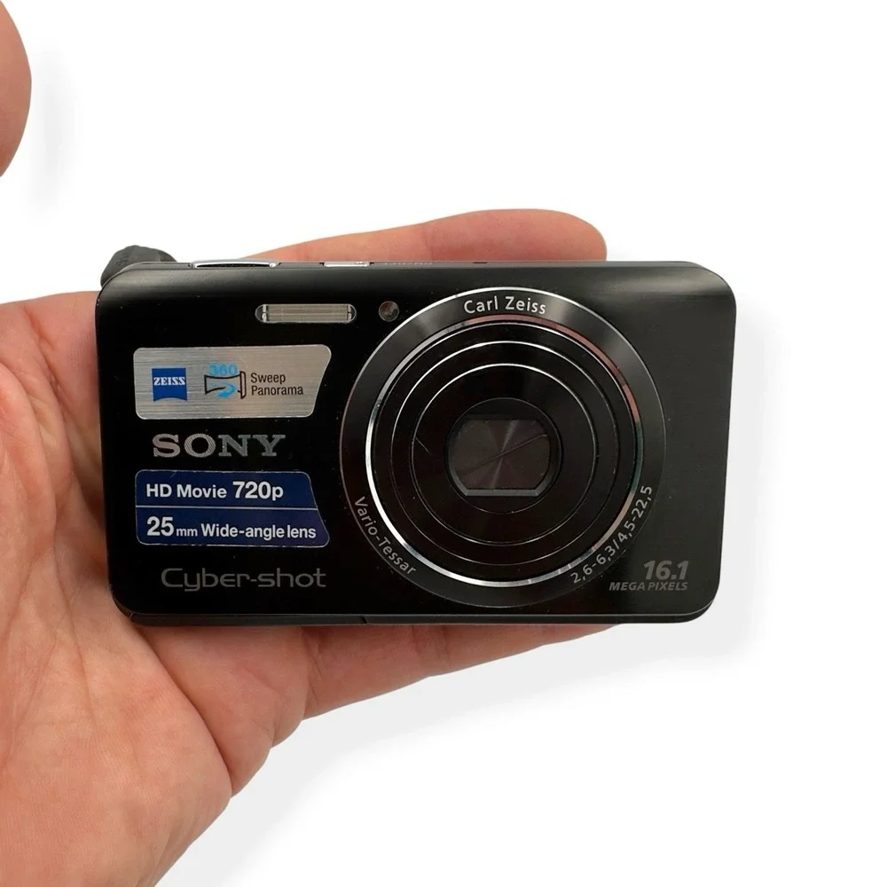 SONY Cyber-Shot DSC-W650 Digital Camera 16.1MP 5x Optical Zoom Black Auto Focus